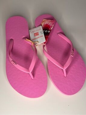 Roxy Women's Pink Flip Flop Sandals
